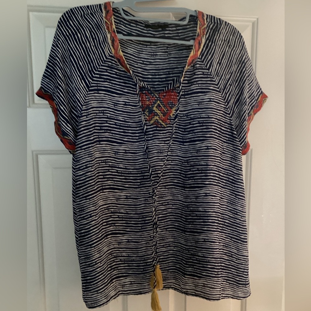 THML Embroidered Short Sleeve Shirt